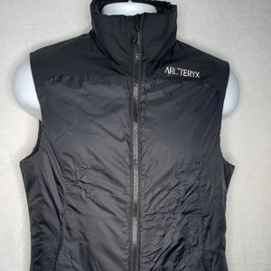Arcteryx Insulated Full Zip Black Vest (Women Medium)